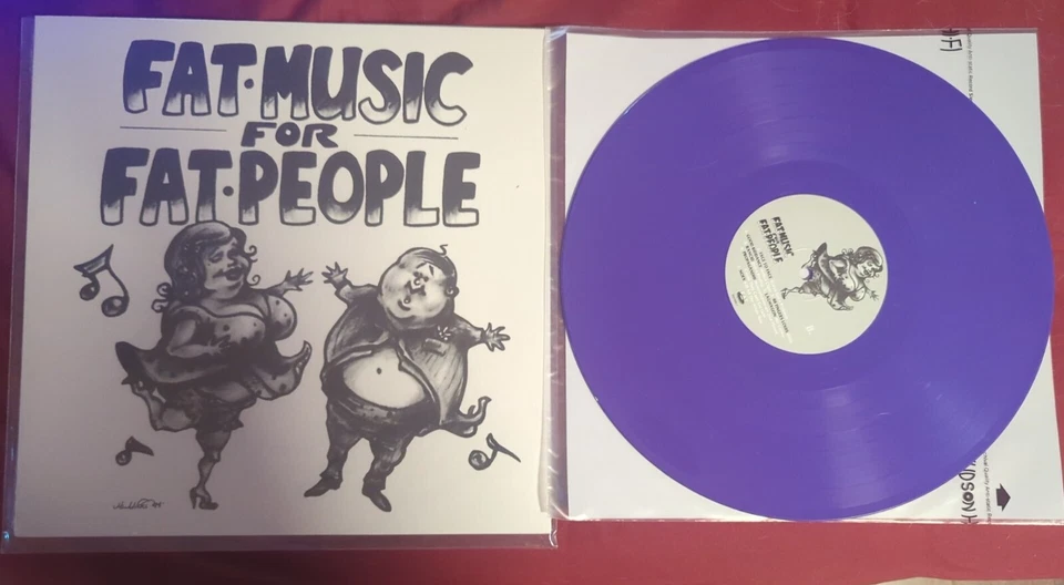 Fat Music For Fat People (2024) LP NOFX/Lagwagon, Purple Vinyl Sold Out!! - Image 1 of 1