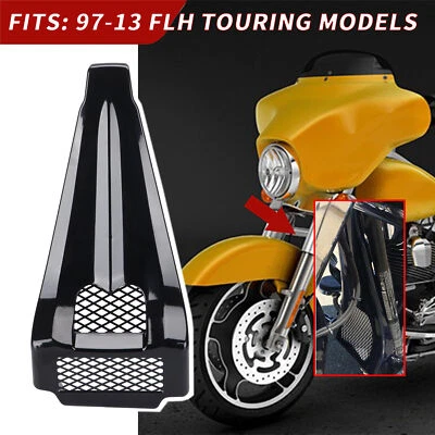 Black Chin Spoiler Scoop For Harley Electra Glide EFI FLHTI/FLHTPI/FLHTCUI FLHT - Изображение 1 из 4