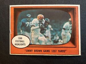 1961 TOPPS FOOTBALL 5-189 PICK CARDS YOU WANT
