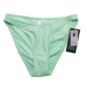 Wild Fable Junior XXS Size 00 Bikini Bottom Mint Green Low Rise High Leg - Picture 1 of 5