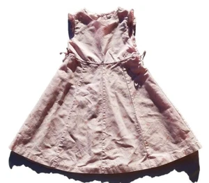 Girls Gymboree Dress Sz XL 6 Tea Party Vintage Pink Floral Summer Easter Ruffle - Picture 1 of 7