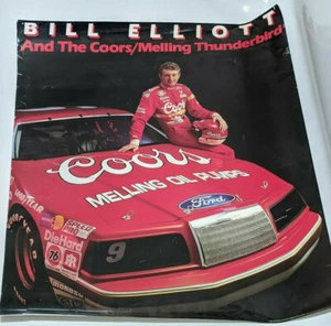 Bill Elliot Coors Melling Ford Thunderbird Poster 18x22 1986 NASCAR Winston Cup - Picture 1 of 8