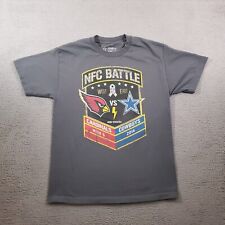 Dallas Cowboys Shirt Mens Large Gray NFC Battle VS Arizona Cardinals 2014 Tee