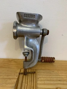 SURM Vintage 1940s Aluminium Manual Meat Grinder Mincer Made in France - Picture 1 of 9