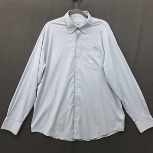 Peter Millar Button Up Hemd Herren XL blau kariert Sommer Komfort Langarm - Bild 1 von 13