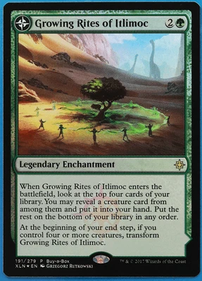 Growing Rites of Itlimoc (Buy-a-Box Promo) FOIL Ixalan NM (506979) ABUGames - Image 1 of 2