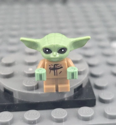 Lego Grogu Minifigure Star Wars 75315 75325 75318 sw1113 Child Baby Yoda 17b - Image 1 of 2