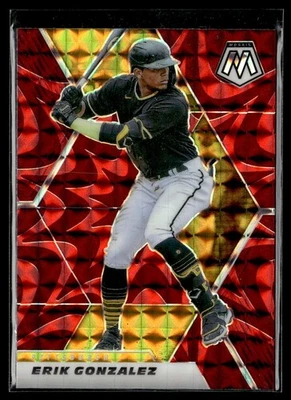 2021 Panini Mosaic Baseball Red Prizm #96 Colin Moran - Image 1 of 2