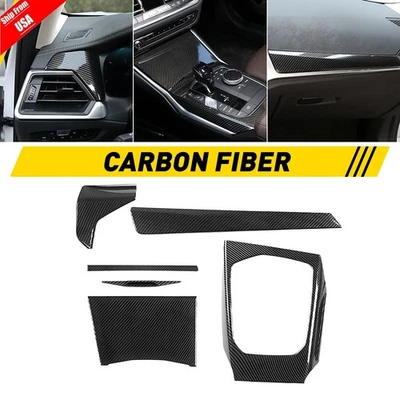 Juego de cubiertas interiores de fibra de carbono para BMW 330i 430i G21 G20 G22 2020 2021 22 Foto 1 de 4