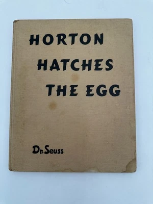 Horton Hatches the Egg by Dr. Seuss - 1940 - First Edition - Hardcover - No DJ Foto 1 de 4