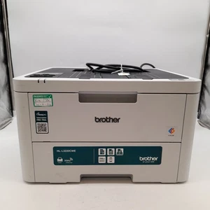 Brother HL HL-L3220CWE A4 Laser Color Printer Wi-Fi USB 2.0 White (#H1) - Picture 1 of 9
