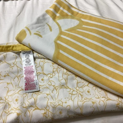 Juego de dos mantas de bebé de algodón Disney Winnie The Pooh Foto 1 de 4