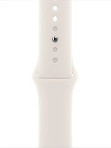 Apple 40mm Starlight Sport Band - S/M, wielokolorowa uniwersalna bransoletka ze sztuki - Zdjęcie 1 z 5