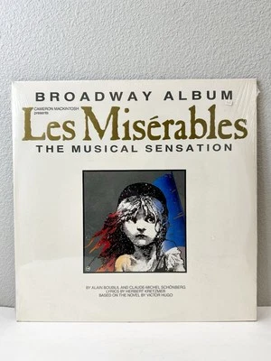Les Misérables Broadway soundtrack album 2xLP  (1987, Geffen Records) NEW sealed - Image 1 of 4
