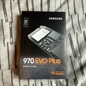 SAMSUNG 970 EVO Plus SSD NVMe M.2 Internal Solid State Drive 1TB - Afbeelding 1 van 3
