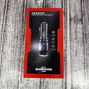 Surefire E1B Backup Combat Dual Output LED Flashlight Black - Picture 1 of 4