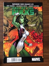 Fall of the Hulks: Savage She-Hulks #2 (2010) J SCOTT CAMPBELL MARVEL VF/NM HOT!