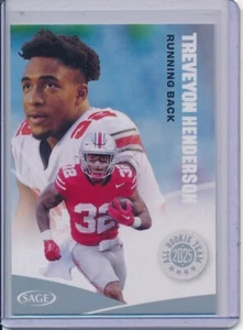 Treveyon Henderson 2025 Sage All Rookie Team Silver Rookie Card RC #153 Patriots - Picture 1 of 1