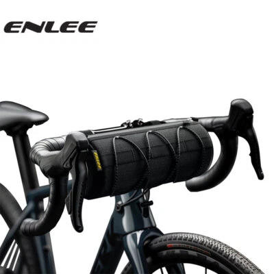 ENLEE Waterproof Bicycle Handlebar Bag Bike Cycling Storage Pouch Trunk Pannier - Image 1 of 4