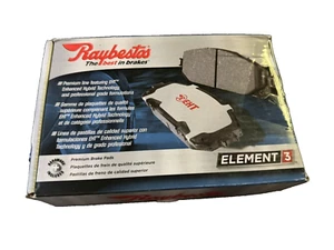 Raybestos Premium Raybestos Element3 EHT Replacement Rear Brake Pad Set for Sel - Picture 1 of 3