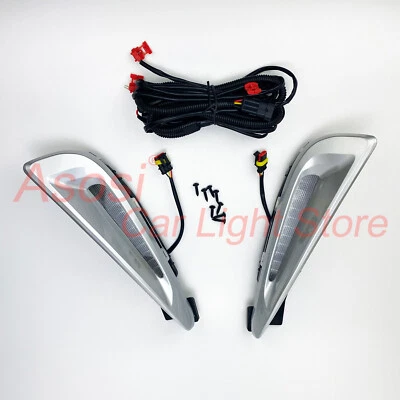 LED Daytime Running Lights For 2019 - 2022 Toyota Prius Passenger & Driver Side - Image 1 of 4