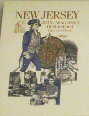 First Day Cover, State Anniversary Celebrations, New Jersey, 200th, 1987 - Image 1 of 4