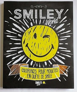 LIVRE - SMILEY WORLD COLORIAGES POUR ADULTES EN QUETE DE SMILE - Picture 1 of 1