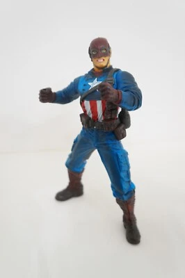 Figura de acción de colección Marvel Select Ultimate Capitán América Diamond Select 2002 Foto 1 de 4