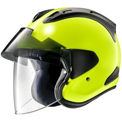Arai Ram-X Motorcycle Helmet SNELL - Fluorescent Yellow - CHOOSE SIZE - Image 1 of 2