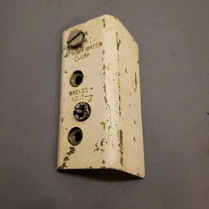 1960's Vintage Mercury 200 26824 Shift Spring Grease Vent Cover 20hp* - Picture 1 of 4
