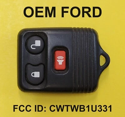 Ford Lincoln Mercury Keyless Entry Remote Fob CWTWB1U331 3 Button 2S4T-15K601-AB - Image 1 of 3