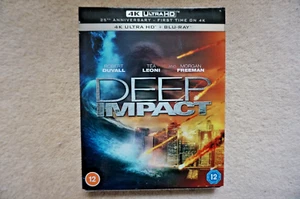 4K UHD BLU-RAY DEEP IMPACT BRAND NEW SEALED UK STOCK - Picture 1 of 2