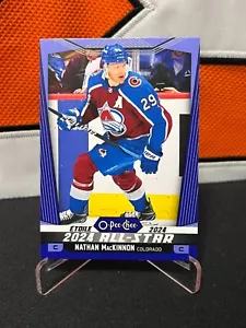 Nathan MacKinnon # Avalanche # 2024-25 O-Pee-Chee All-Stars BLUE BORDER #532 - Picture 1 of 2
