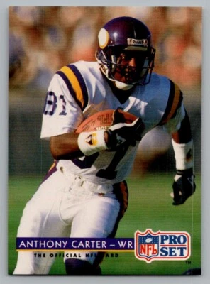 1992 PRO SET ANTHONY CARTER MINNESOTA VIKINGS #236 - Image 1 of 2