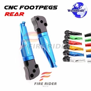 For Suzuki GSXR 1000 600 750 CNC Passenger Footpegs Footrests - Picture 1 of 11