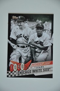 2020 TOPPS SERIES 2 Chicago White Sox 1950’s TEAMS DECADES' BEST BLACK 037/299