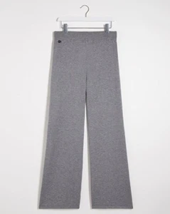 JOANNA HOPE Grey Knitted Wide Leg Trousers Size 16/18 - BNWT £45 (+ Top Listed) - Picture 1 of 3