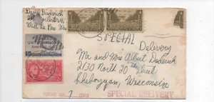 United States cover Special Delivery Postage Due West De Pere Wisconsin - Picture 1 of 2