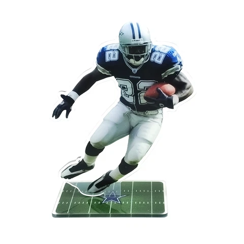 Emmitt Smith Figure - #22 of Dallas Cowboys Holding the Ball Figurine Ornament Cover