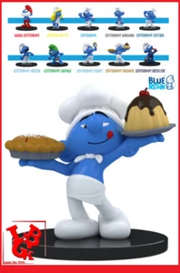 SCHTROUMPFS Le Schtroumpf Patissier Statue Résine 11Cm Puppy Blue PEYO # Neuf # - Picture 1 of 2