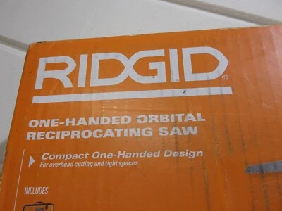 RIDGID ONE-HANDED ORBITAL RECIPROCATING SAW W/ BAG CASE & BLADE  # R3031 - Image 1 of 4