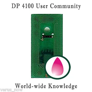 Ink Refill Chips (4 Chips - Magenta - 53602 Compatible) for Primera 4100 series - Picture 1 of 5