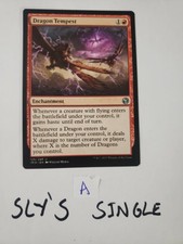 Sly’ MTG X1, Dragon Tempest, U , Iconic master, Condition see Pics