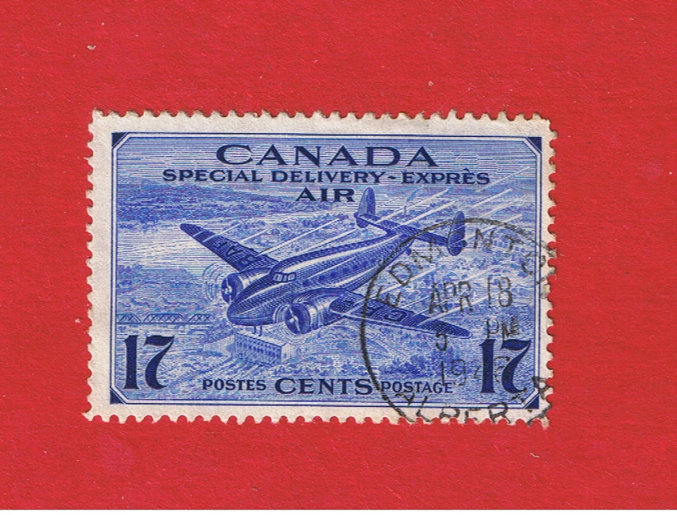 Canada  #CE2  VF used  Air Post Special Delivery  Free S/H - Image 1 of 1