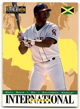 1995 Collector's Choice International Flavor Chili Davis California Angels #331