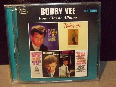 BOBBY VEE "FOUR CLASSIC ALBUMS ON A 2 CD SET  - Image 1 of 2