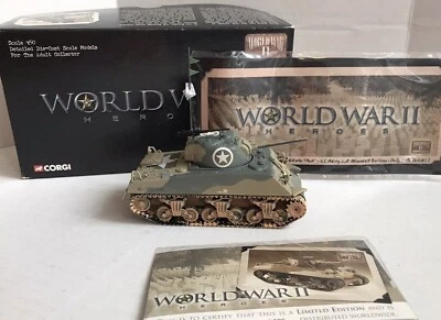 Corgi Sherman m4A3 Sicile 1/43 - Photo 1/4