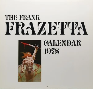 Frank Frazetta 1978 Calendar - 13 fantastic illustrations. Includes original box - Picture 1 of 17