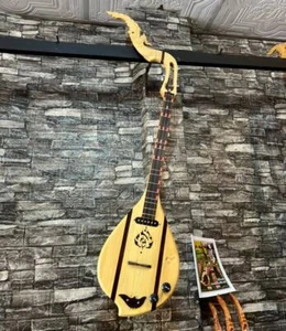 Mandolin Folk Electric Guitar Acoustic String Music Instrument Phin Mok Wood - Picture 1 of 4