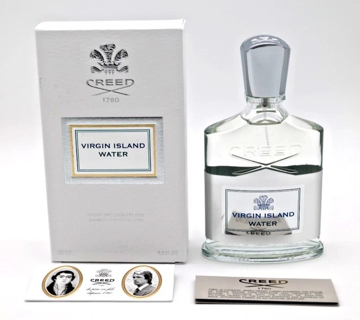 Creed Virgin Island Agua Eau de Parfum 100 ml/3,3 oz Perfume Nuevo Foto 1 de 4